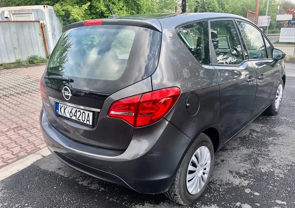 Opel Meriva cena 17400 przebieg: 138236, rok produkcji 2012 z Kraków małe 211